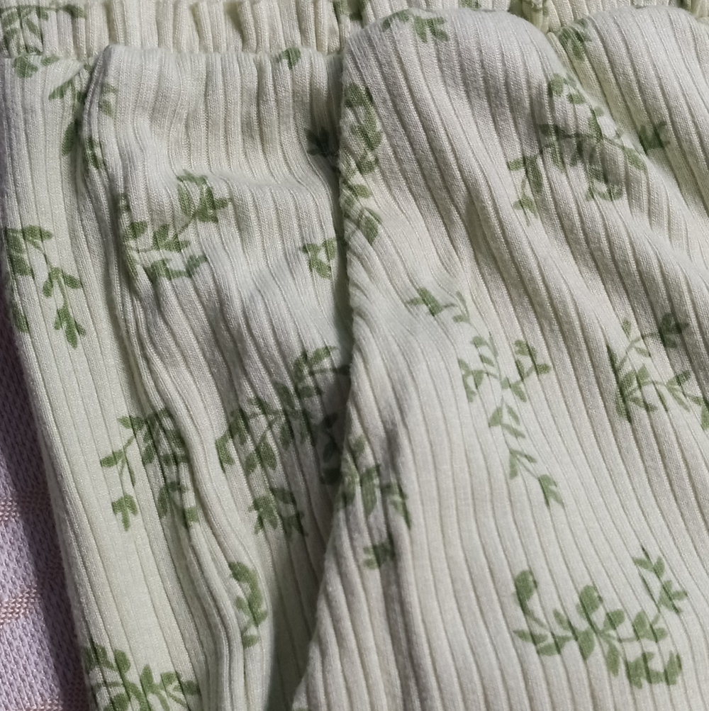 dip Sleepwear Light Green Ribbed Top & Lounge Pants - Picture 3 of 7